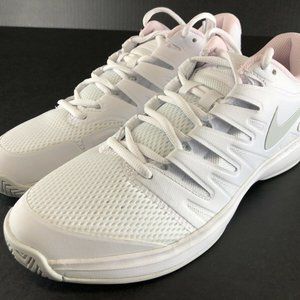Nike Air Zoom Prestige Tennis Shoes Womens Sz 11 White Pink